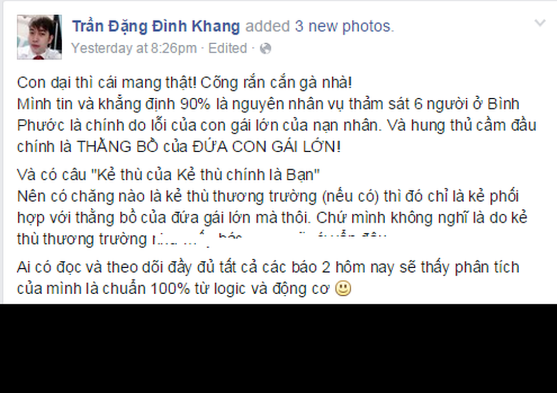 Anh bao mang: Facebook nghi pham giet nguoi; tha tien hon gai-Hinh-2