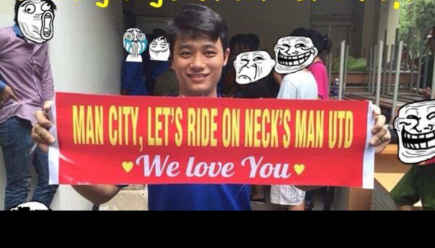 Loat anh che cua fan bong da khi Man City sang VN-Hinh-4