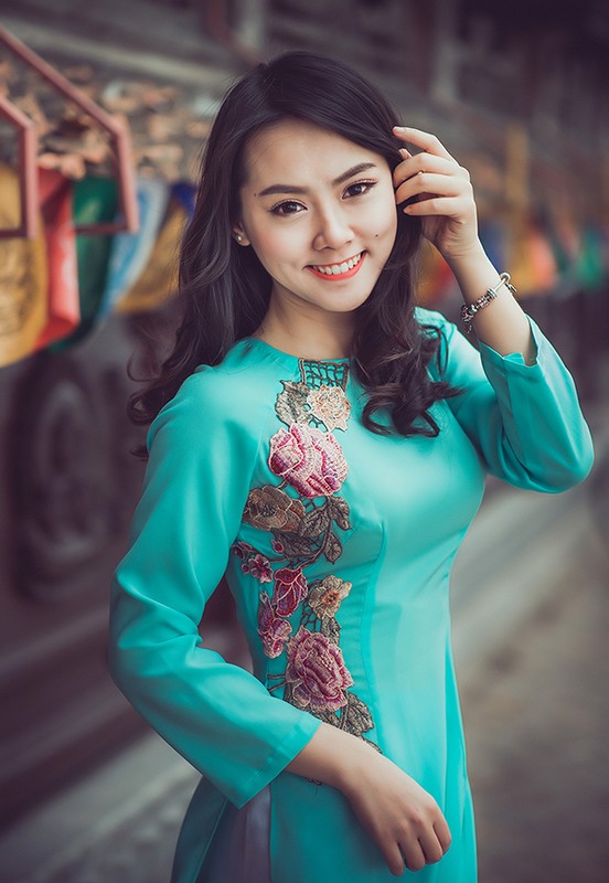 Co gai 9X xinh nhu mong, say me ao dai Viet-Hinh-7