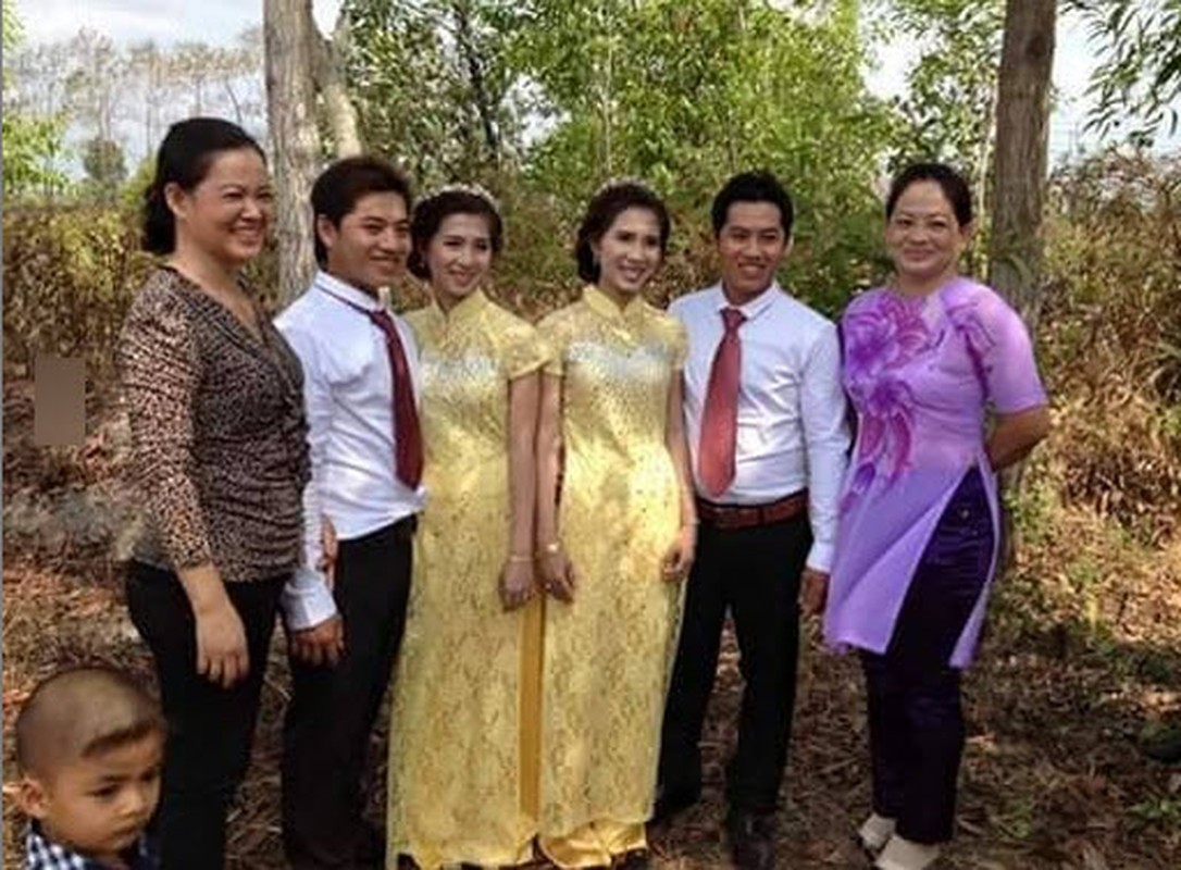 Chi em sinh doi cuoi anh em sinh doi cung ngay o Ca Mau-Hinh-3