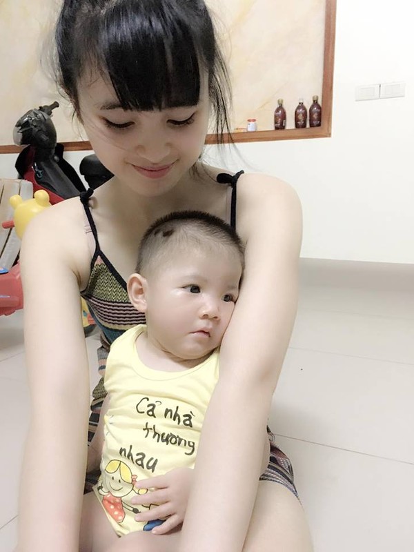 Cam phuc “tien nu” Lao Cai kheo cham be 14 thang nang 3,5kg