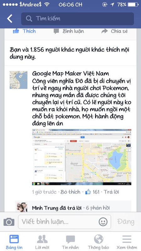 Nguoi choi Pokemon Go Viet bi canh bao vi pha hoai Google Maps-Hinh-3
