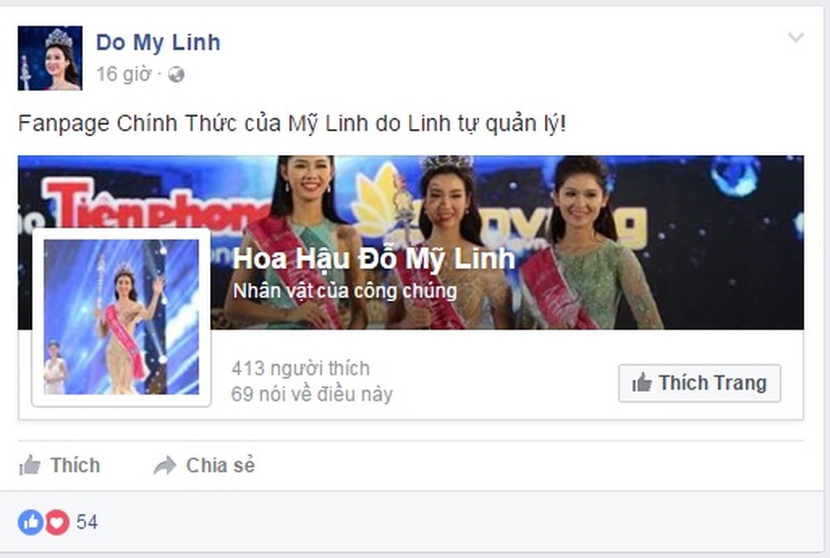 Nhan nhan Facebook gia mao Tan HH Viet Nam Do My Linh-Hinh-6