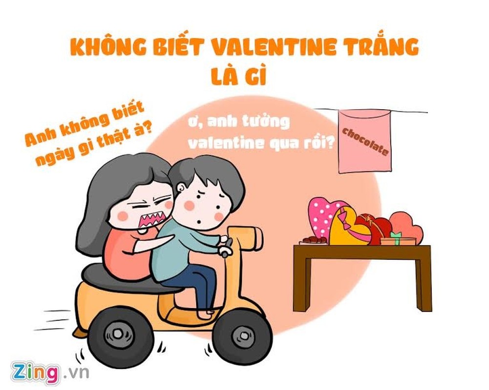 Valentine trang va nhung tinh huong do khoc do cuoi