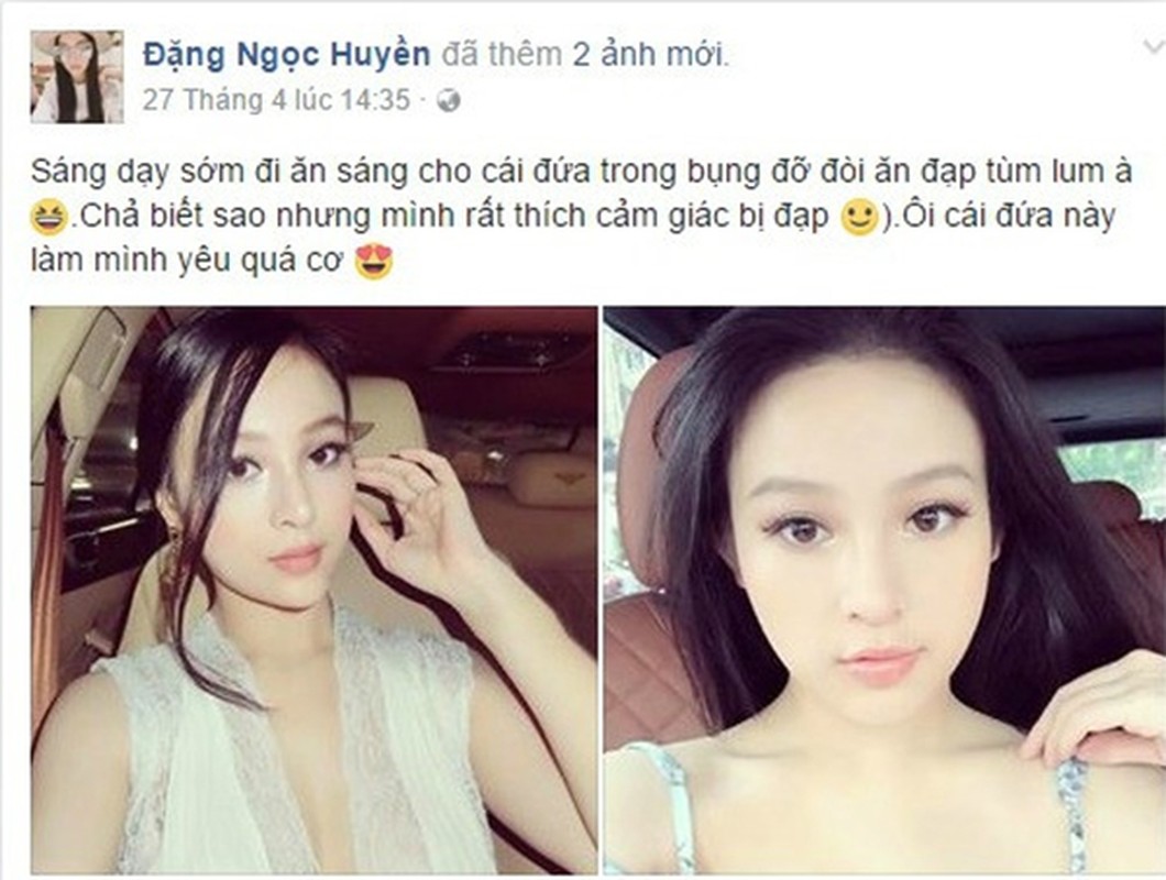 Hot girl Huyen Baby dang mang thai lan 2?-Hinh-2