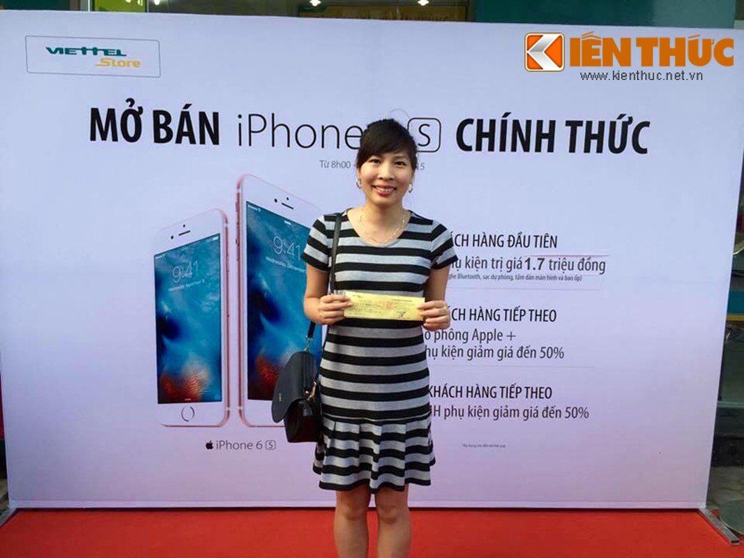Dan Ha Noi nhon nhip sam bo doi iPhone 6S chinh hang-Hinh-4