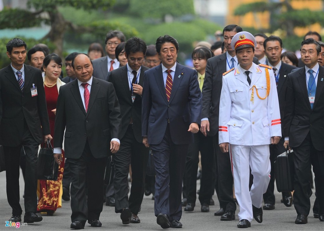 Anh: Le don Thu tuong Nhat Ban Shinzo Abe toi tham Viet Nam-Hinh-3