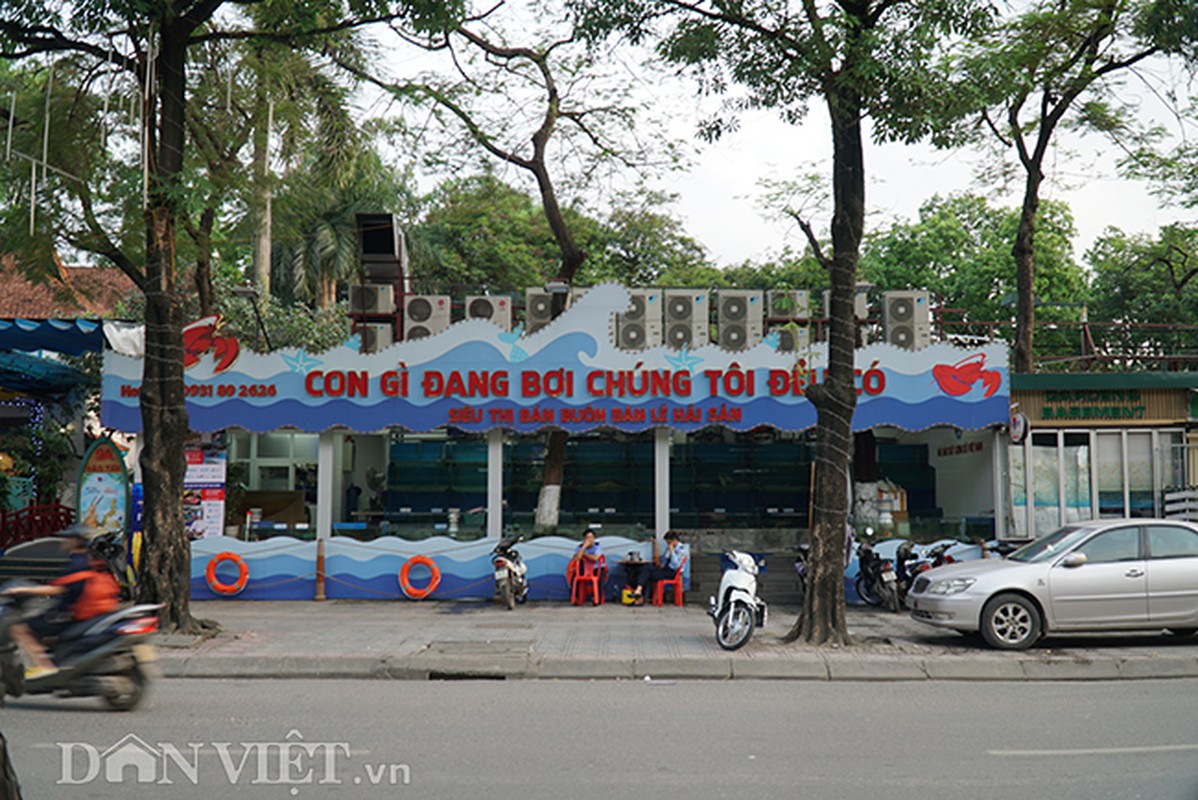 Cong vien o Ha Noi bi 