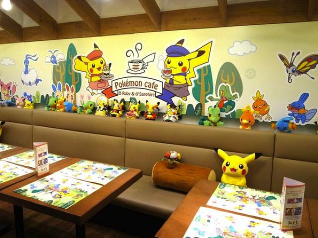 Quan cafe Pokemon noi quy tu cua nhung game thu hoat hinh-Hinh-2