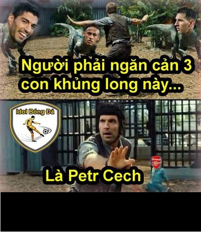 Anh che bong da: Messi lan dau ghi ban vao luoi Cech-Hinh-3