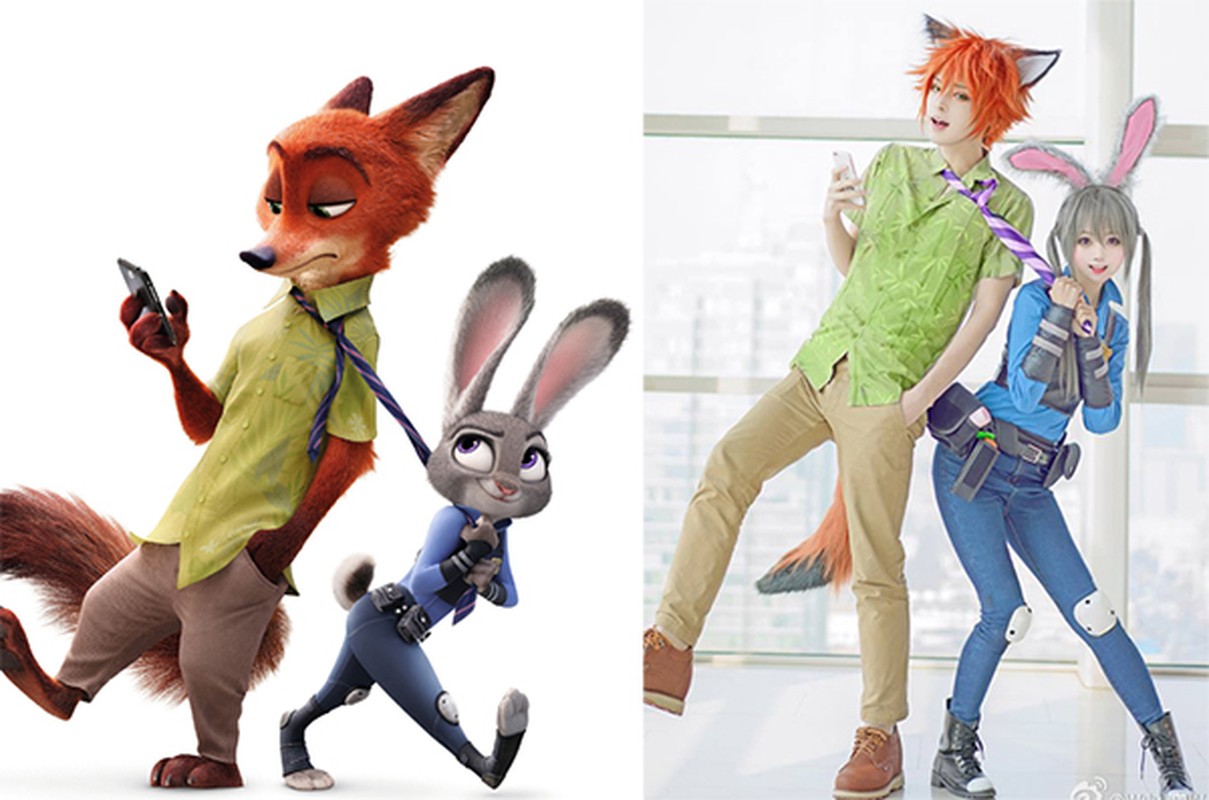 Bo anh cosplay phim hoat hinh Zootopia chuan tung xang-ti-met-Hinh-4