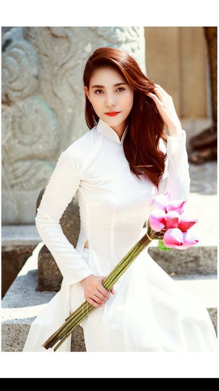 Hot girl Sai thanh Bao Hoa dep ngay ngat trong ta ao dai-Hinh-6