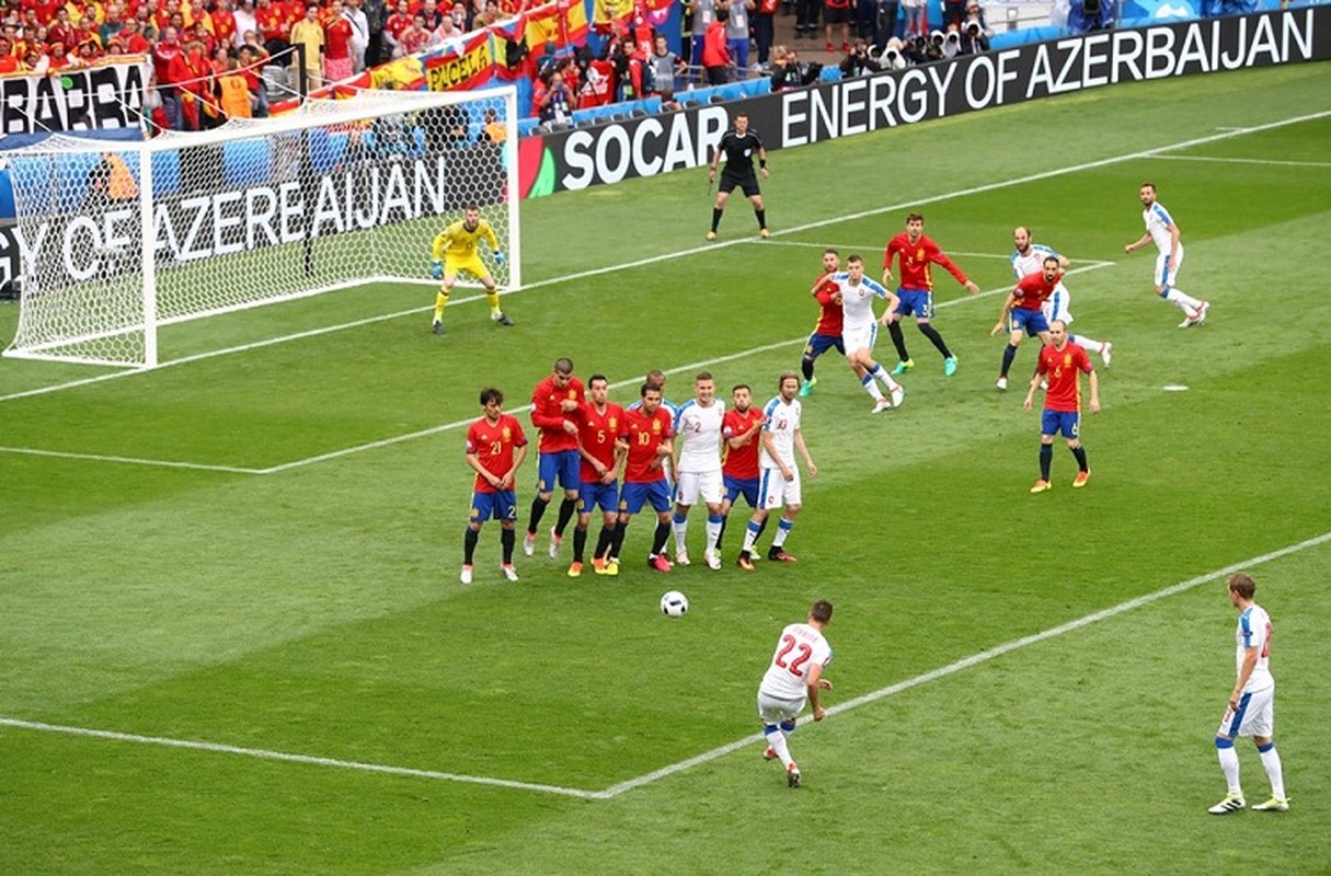 Anh Euro 2016 Tay Ban Nha 1 - 0 Czech: Pique pha 