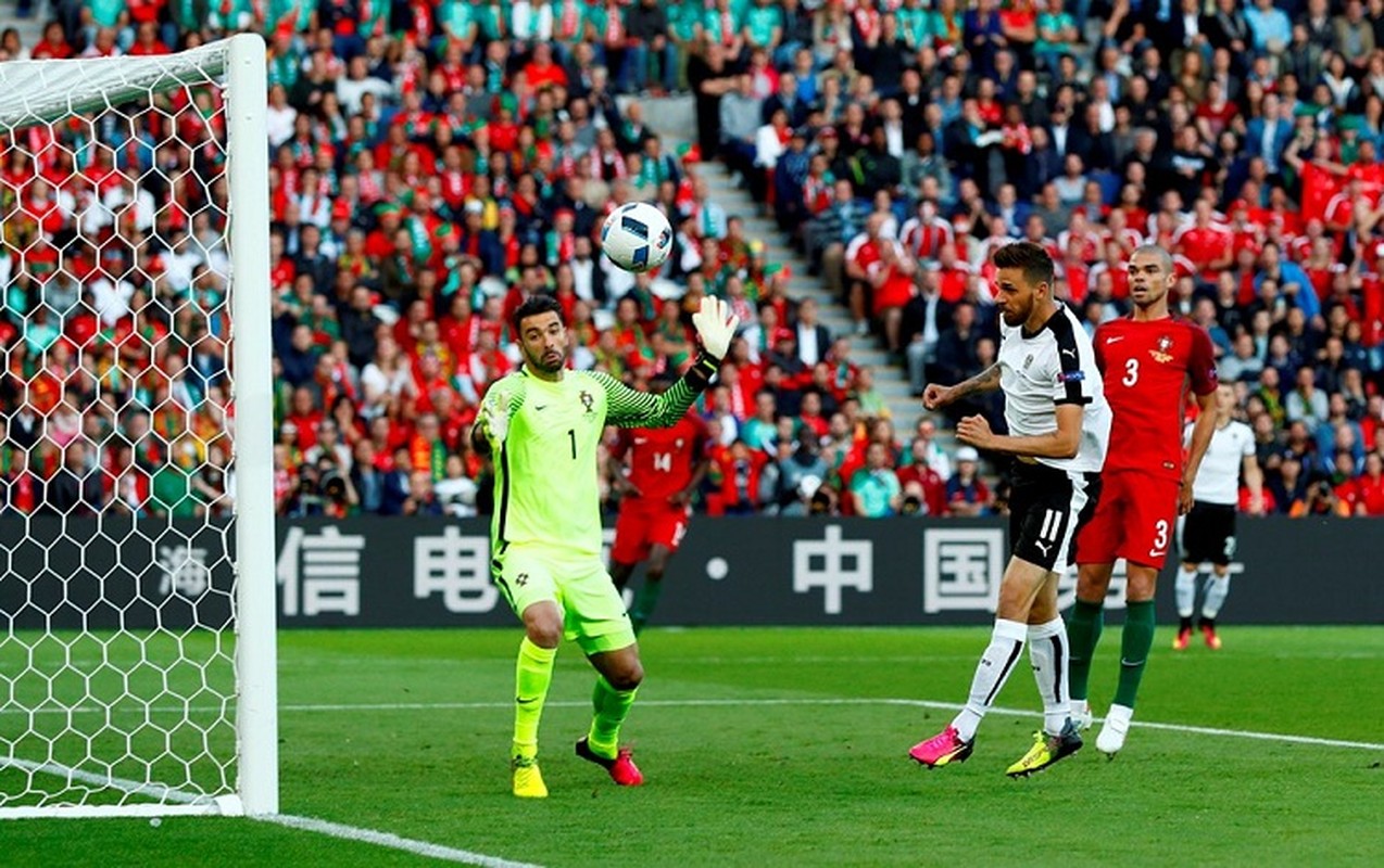 Anh Euro 2016 Bo Dao Nha 0-0 Ao: Ronaldo tiep tuc vo duyen