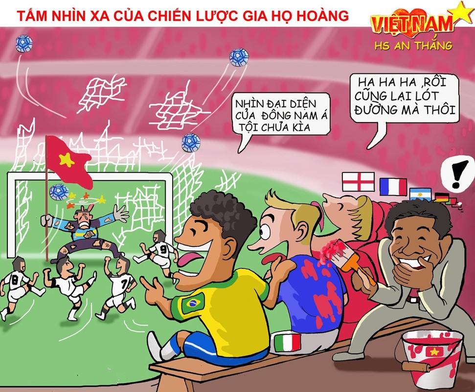 Tranh biem hoa U19 Viet Nam: Nhac truong Simeone Hoang Anh Tuan-Hinh-4
