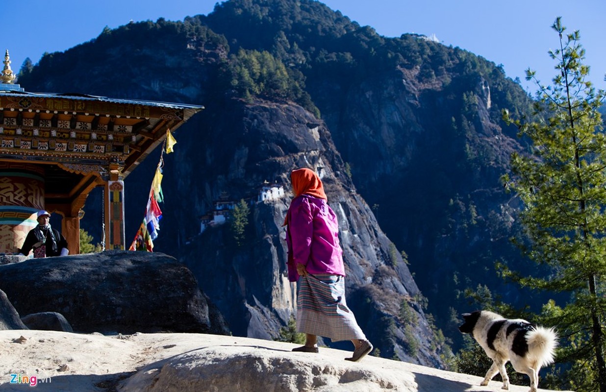 Hang ho' tren vach da cao hon 3.000 m o Bhutan-Hinh-10