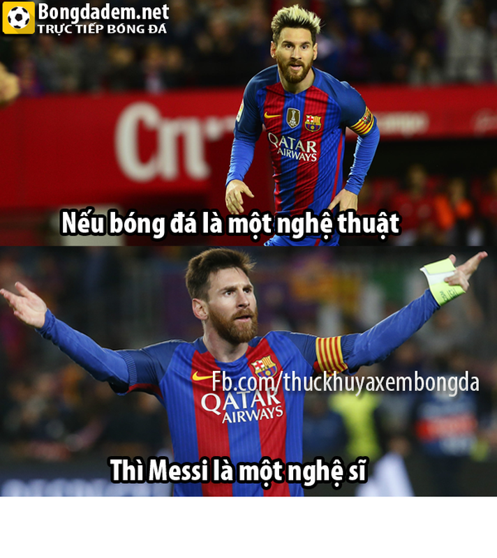 Anh che bong da: Mot lan nua Ronaldo &quot;hom han&quot; vi Messi-Hinh-2