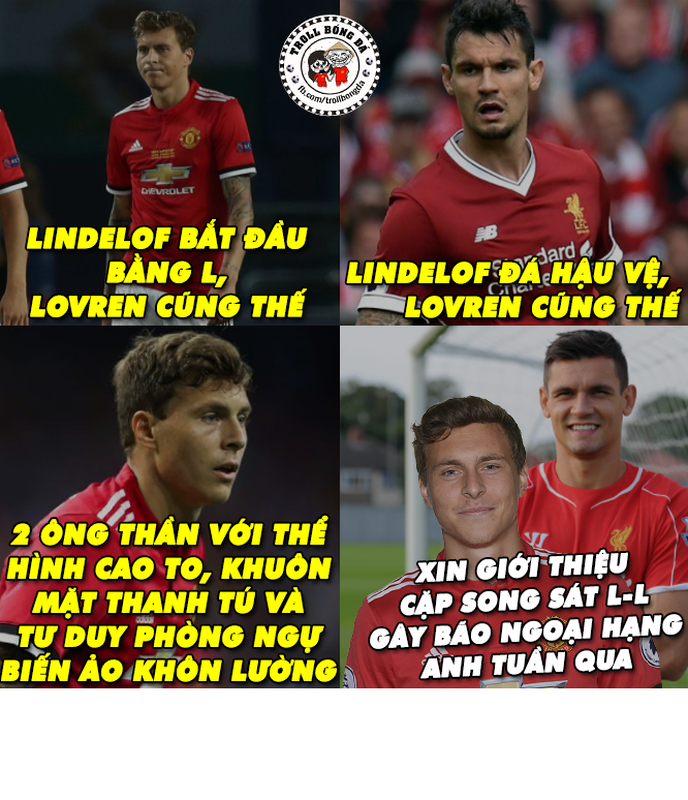 Anh che bong da: Cap doi Lindelof - Lovren thi nhau &quot;bop&quot; dong doi-Hinh-4