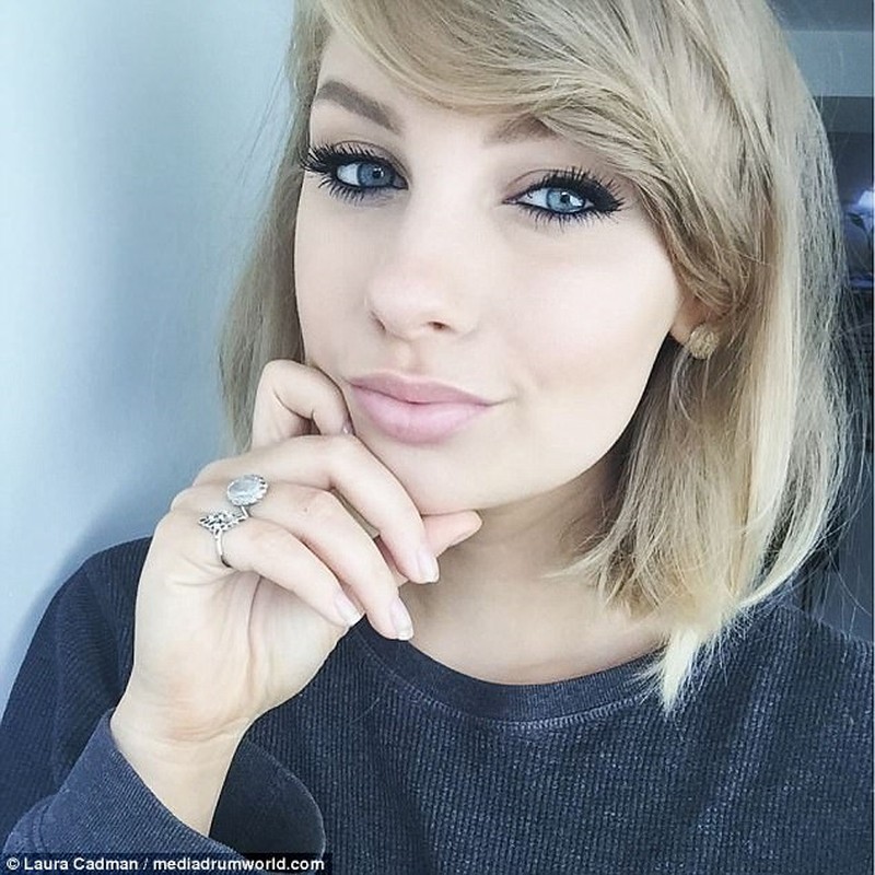 Qua giong Taylor Swift, gai xinh bi nguoi nguoi &quot;ki thi&quot;-Hinh-2