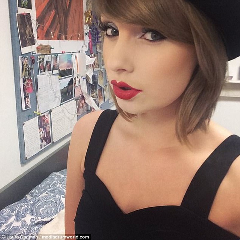 Qua giong Taylor Swift, gai xinh bi nguoi nguoi &quot;ki thi&quot;-Hinh-8