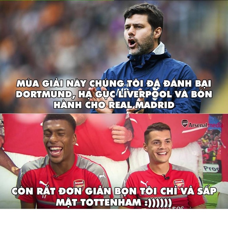 Anh che bong da: Tottenham hoa ga con khi gap Arsenal-Hinh-3