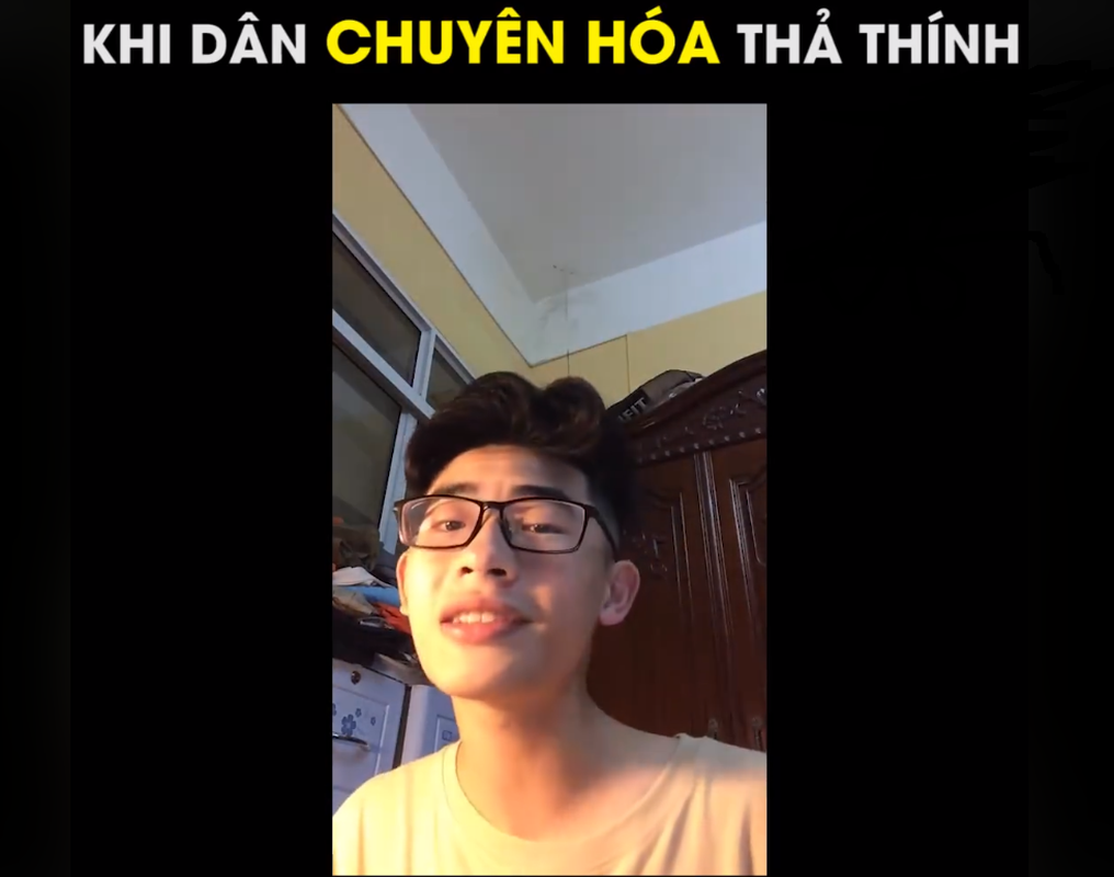 Nam sinh chuyen hoa Ha thanh doc rap tha tinh cuc tinh gay sot MXH