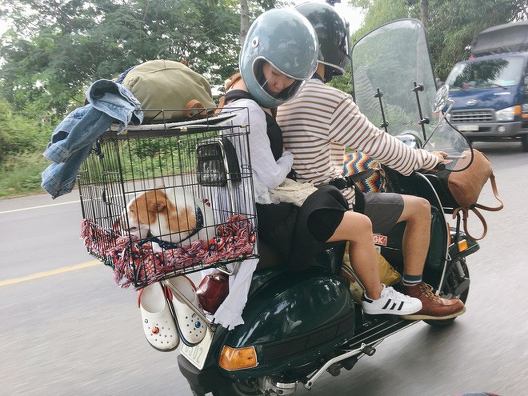 Chang trai Sai Gon cung cho cung di phuot khap muon noi