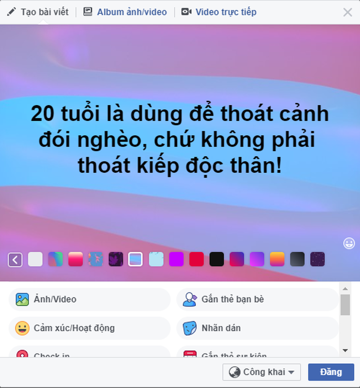 Dan mang dien dao voi nhung dong trang thai “chat nhat qua dat”-Hinh-7