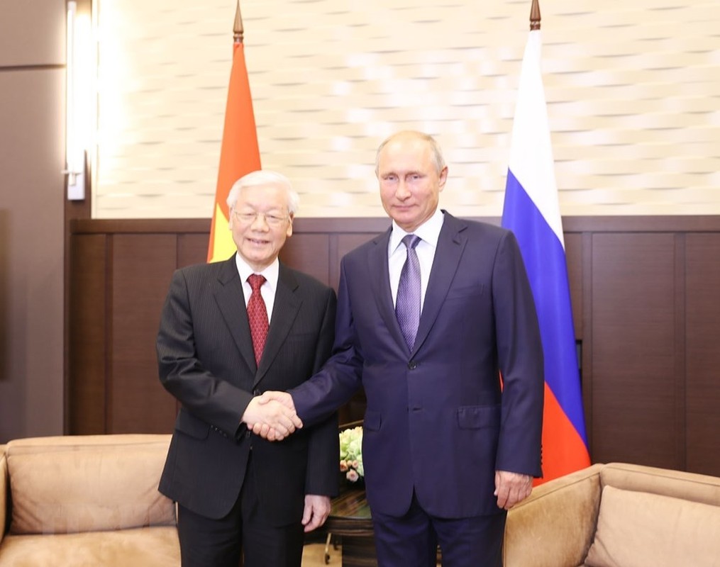 Hinh anh Tong Bi thu Nguyen Phu Trong hoi dam voi Tong thong Nga Putin-Hinh-5