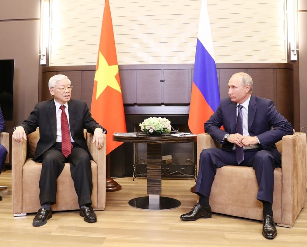 Hinh anh Tong Bi thu Nguyen Phu Trong hoi dam voi Tong thong Nga Putin-Hinh-7