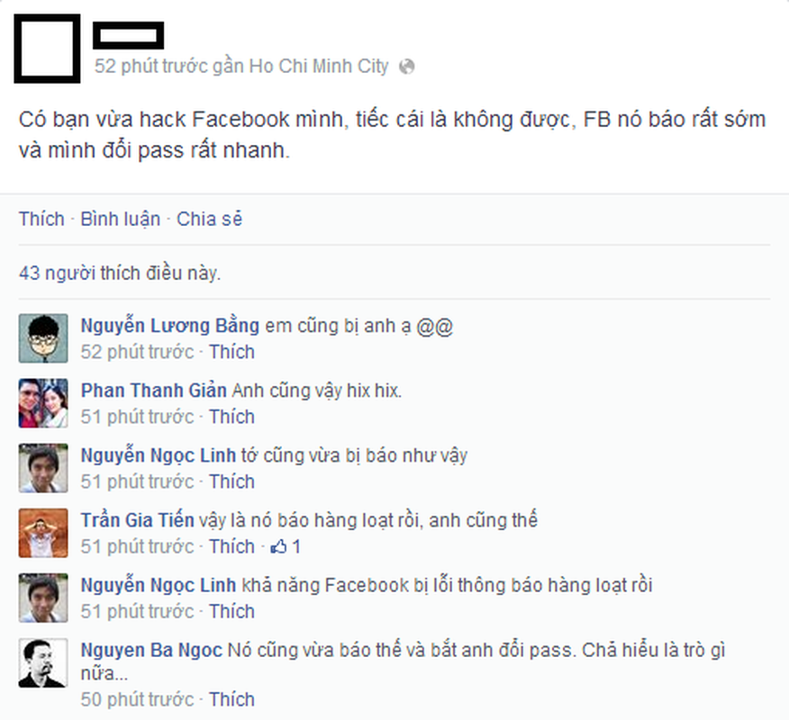 Ong chu Facebook bi 