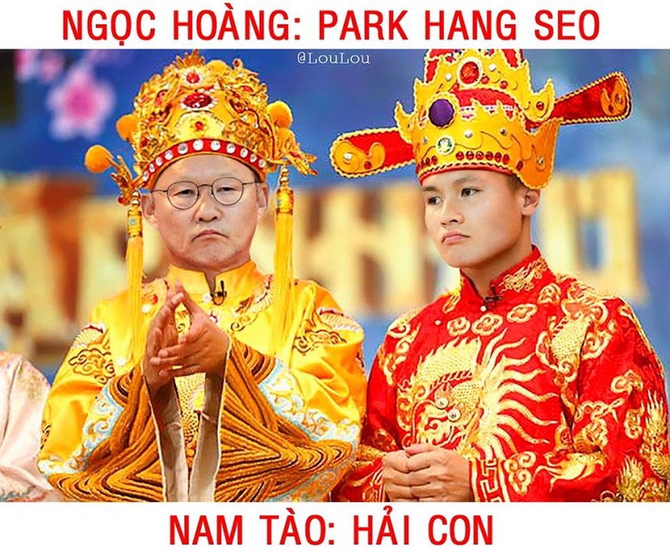 Cuoi te ghe voi anh che cau thu doi tuyen Viet Nam dong Tao quan