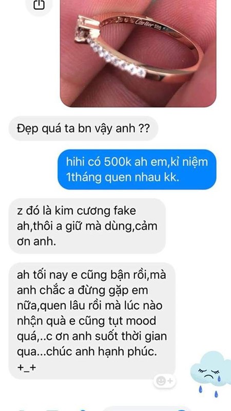 Nhan 80 trieu noi 500k thu long ban gai, thanh nien nhan cai ket 