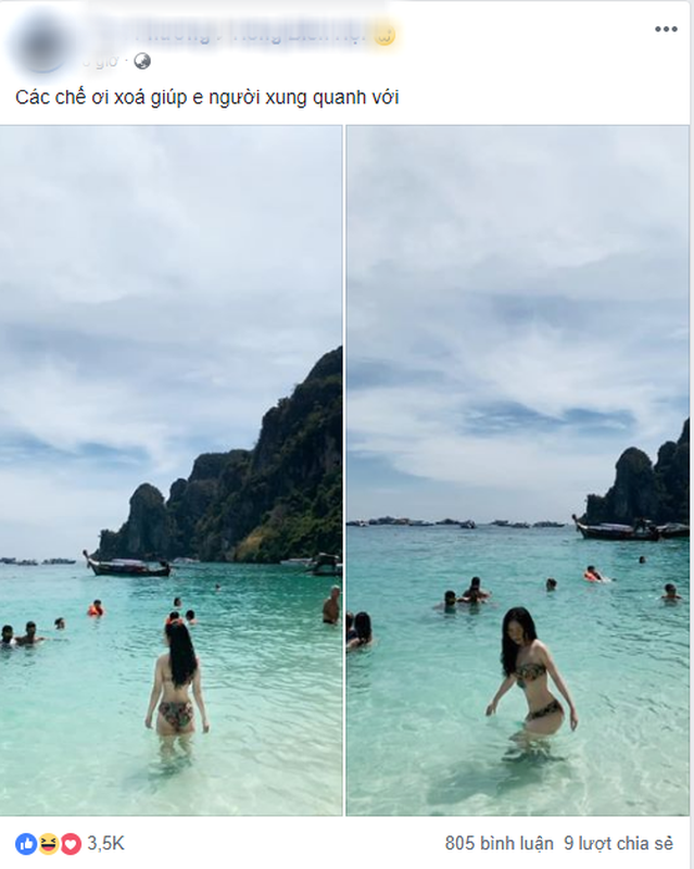 Nho dan mang sua anh dien bikini, thieu nu nhan cai ket het hon