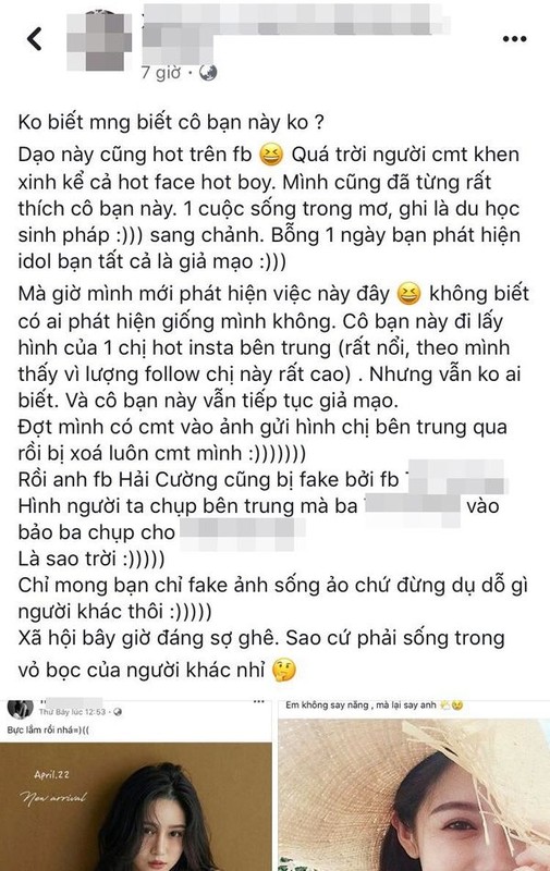 Dinh cao song ao: Thieu nu lay anh hot girl Trung Quoc dang Facebook 