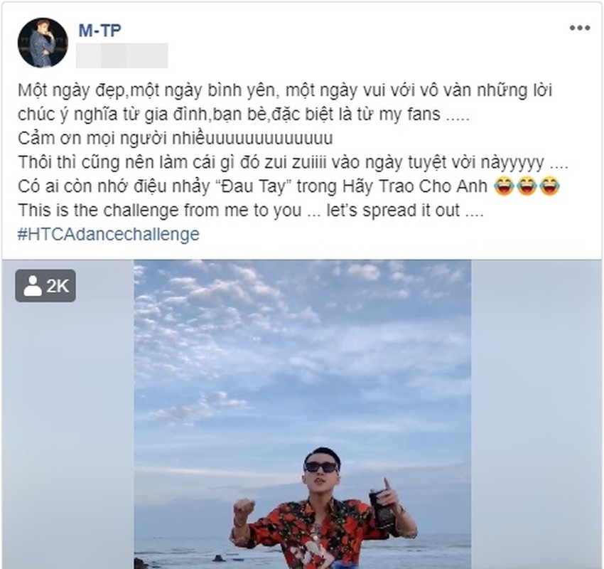 Nhan loi thach thuc cua Son Tung M-TP, gioi tre dua nhau nhay 