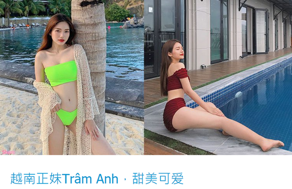 Gai xinh Tram Anh vua xuat hien ngay lap tuc duoc dan mang Trung follow 