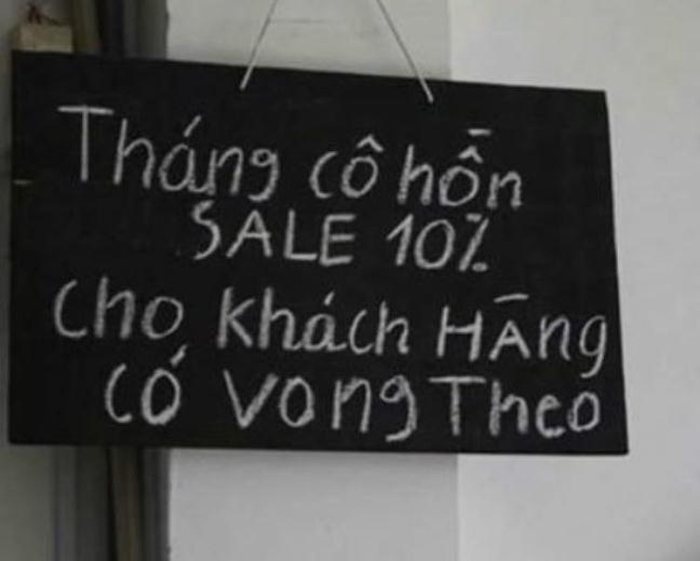 Thang co hon, dan ban hang online tung chieu sale 