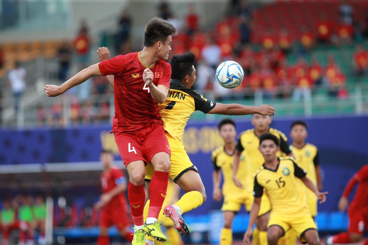 Anh: Khoanh khac U22 Viet Nam nghien nat U22 Brunei mo man SEA Games 30-Hinh-4