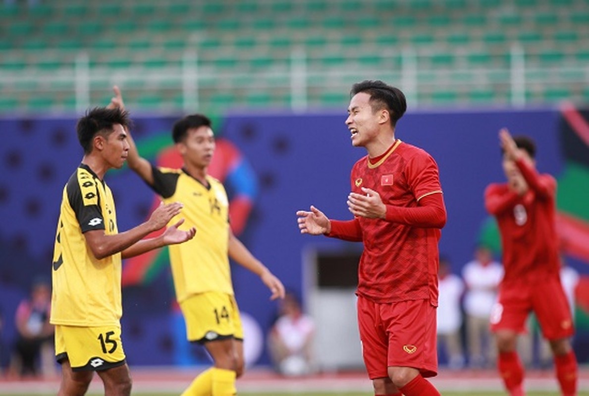 Anh: Khoanh khac U22 Viet Nam nghien nat U22 Brunei mo man SEA Games 30-Hinh-8