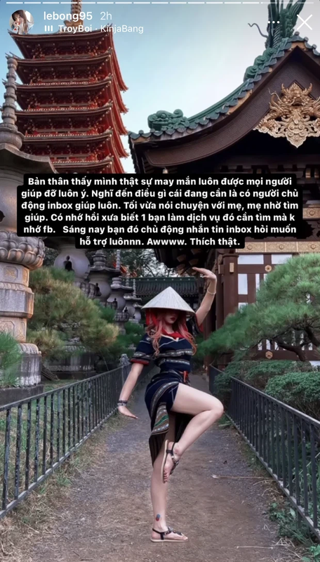 Tao dang phan cam o chua, hot girl TikTok khien netizen 