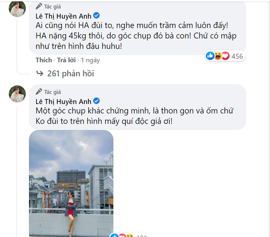 Bi netizen che dui to, Ba Tung len tieng phan phao 
