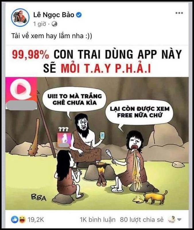 Xon xao nghi van hot TikToker Le Bao quang cao app 18+-Hinh-2