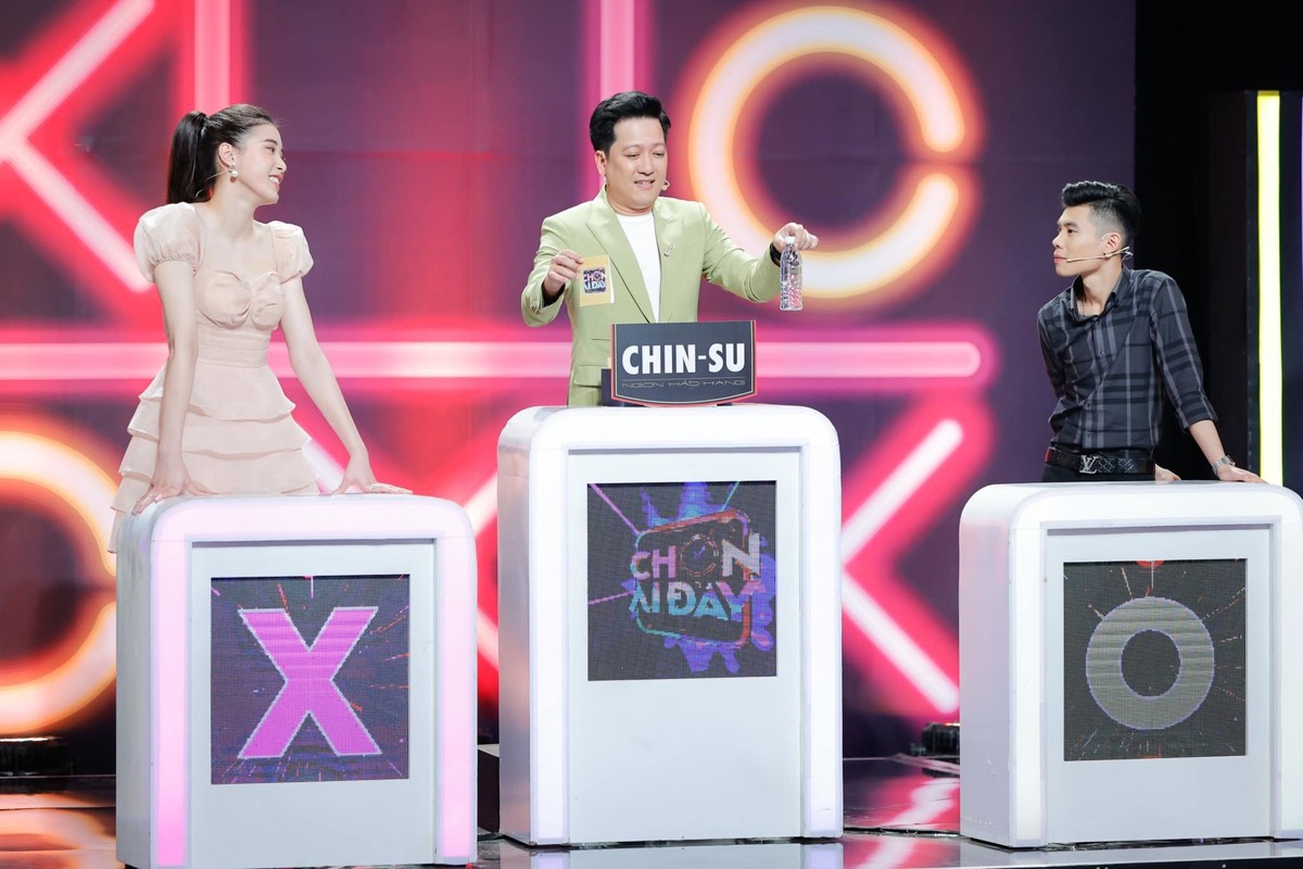 Hau giai nghe, Dang Thu Huyen dep mien che khi choi gameshow-Hinh-2