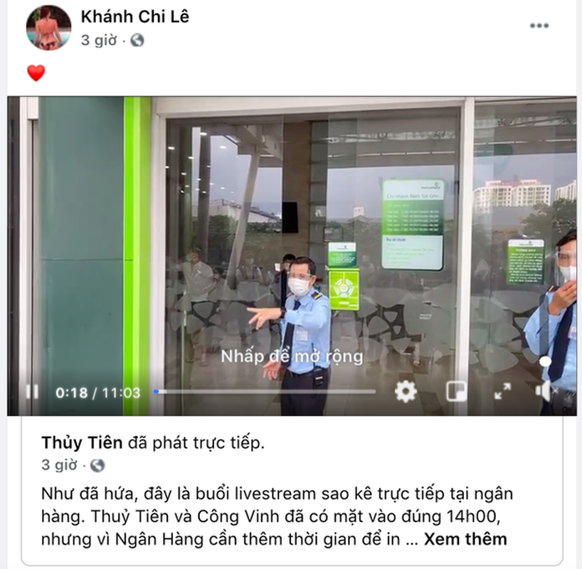 Thuy Tien livestream sao ke, em gai Cong Vinh the hien ro thai do-Hinh-6