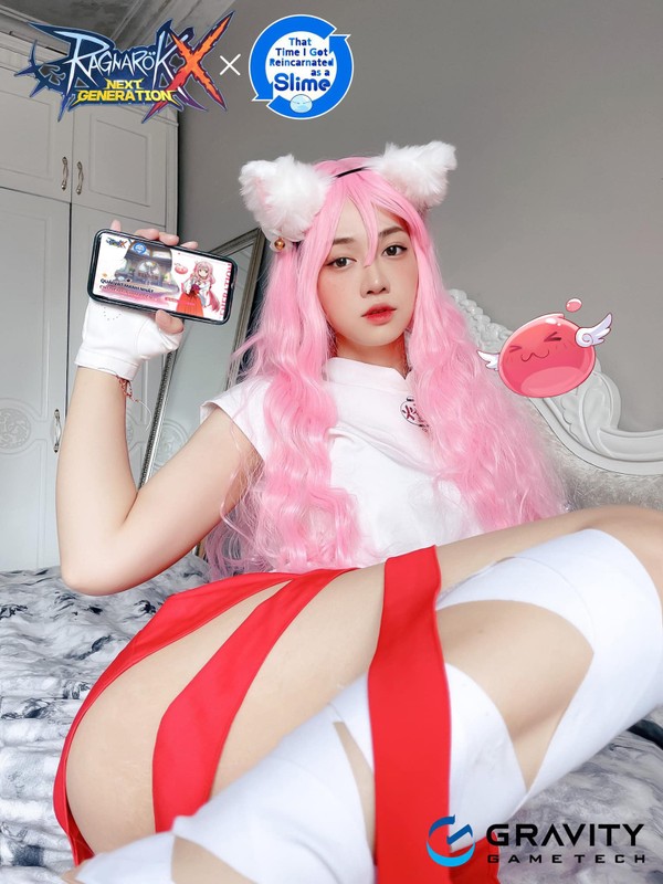 Le Bong khoe anh cosplay, dan mang don doan dan than lang game-Hinh-9