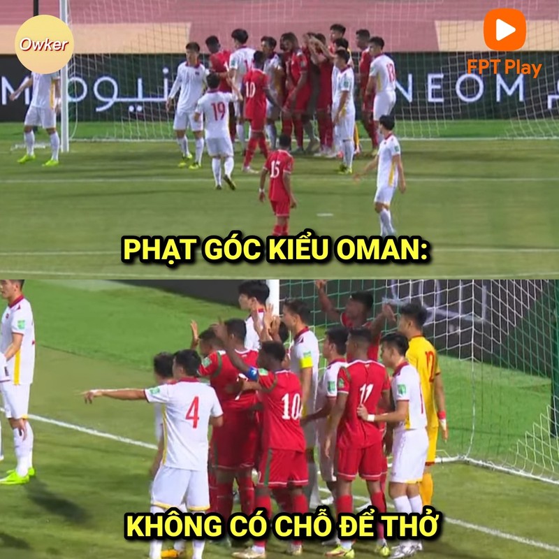 Anh che bong da: Oman da phat goc, doi tuyen Viet Nam 