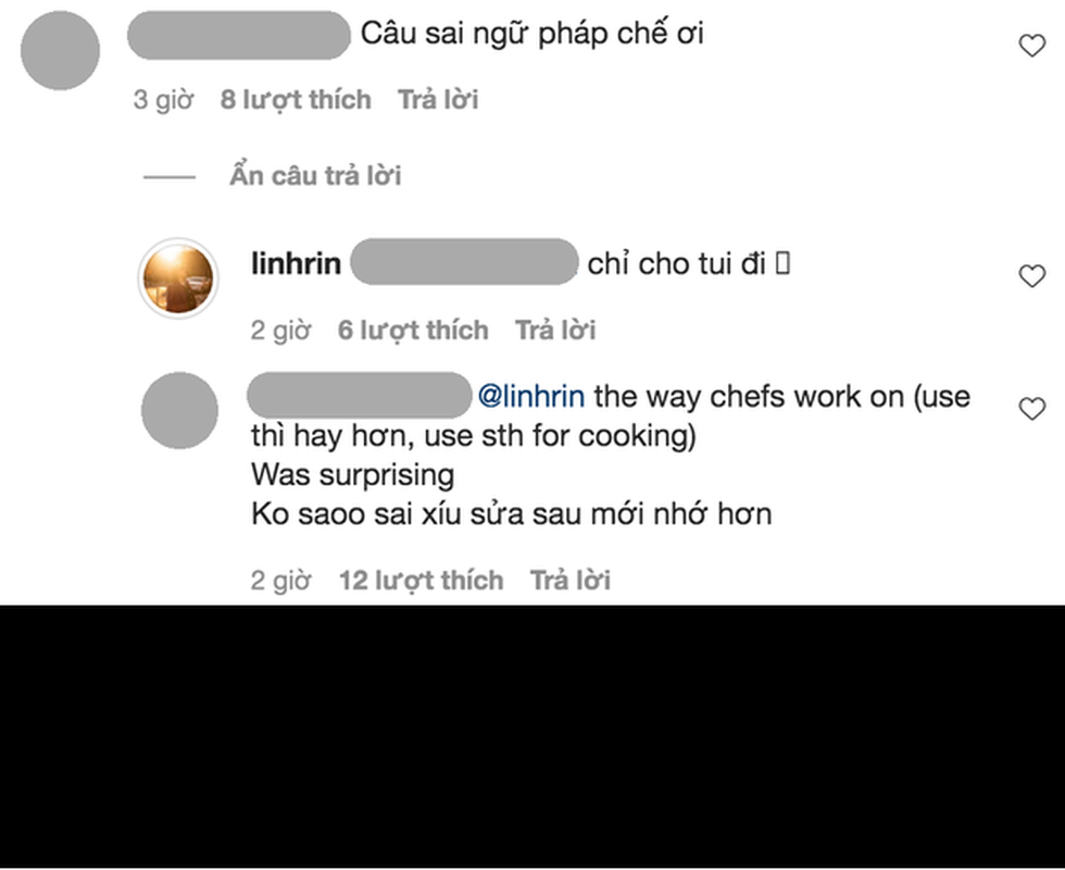 Bi netizen bat loi tieng Anh, Linh Rin dang gi len mang?-Hinh-6