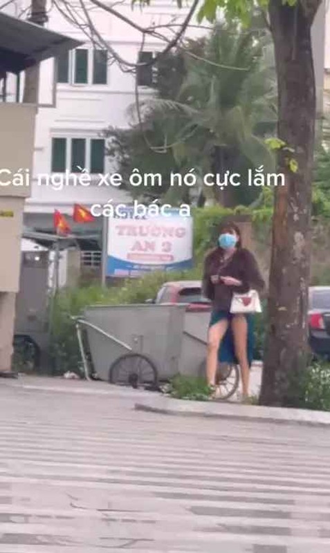 Dien vay cat xe qua cao, gai xinh lam netizen ngan ngam-Hinh-3