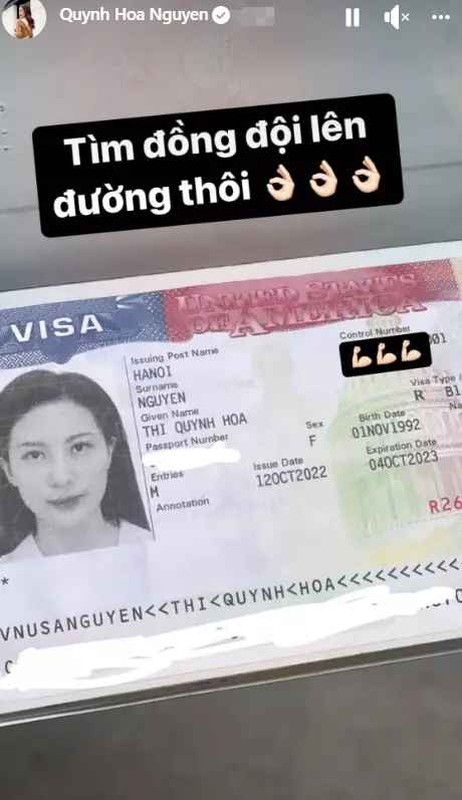 BTV VTV lo anh the visa, nhan sac gay bat ngo